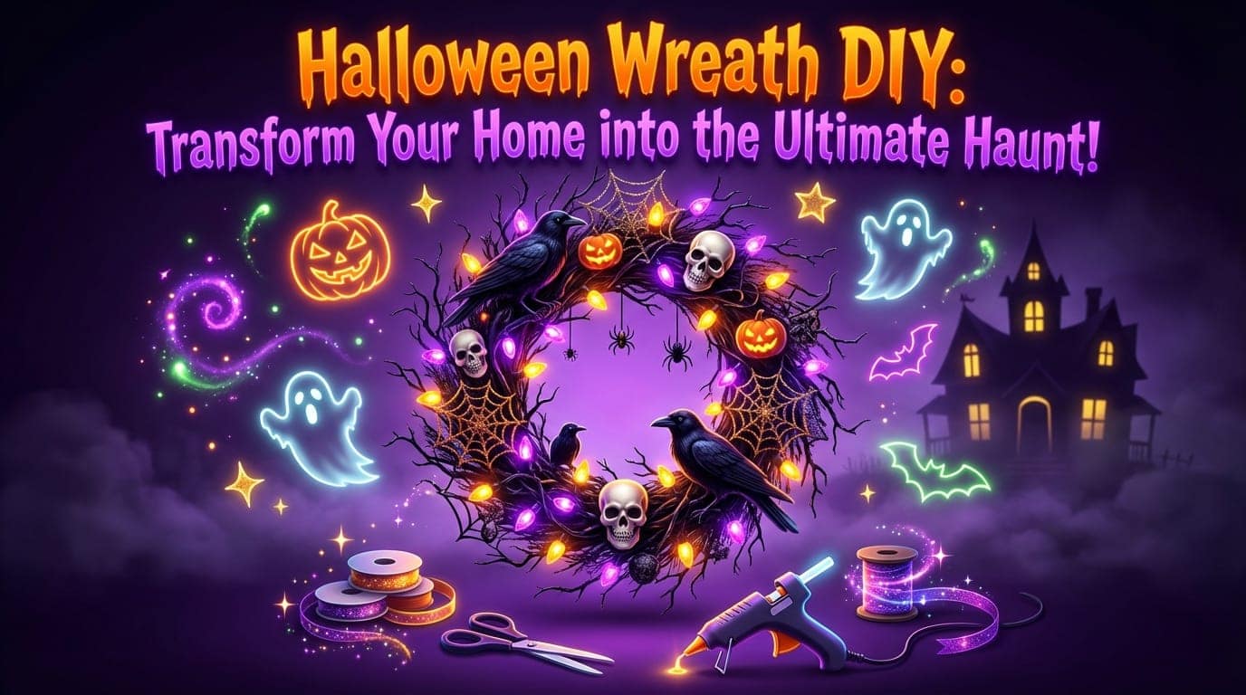 Halloween Wreath DIY: Transform Your Home into the Ultimate Haunt!