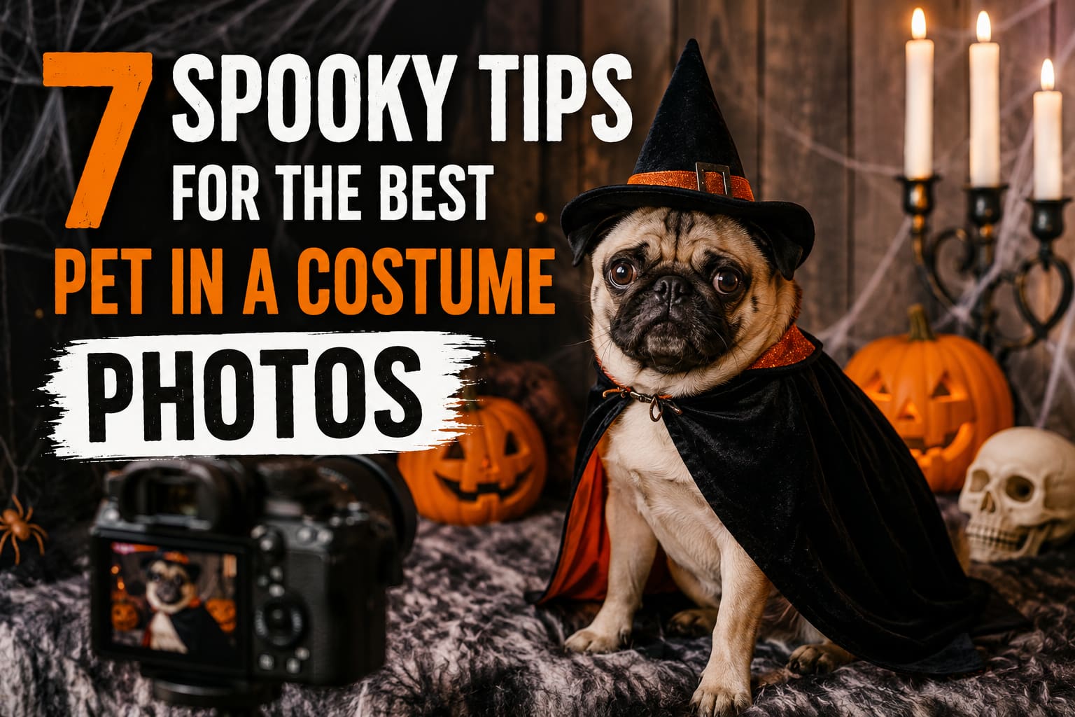 7 Spooky Tips for the Best Pet in a Costume Photos