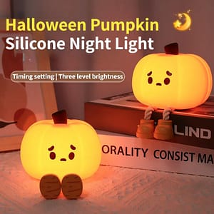 pumpkin night light