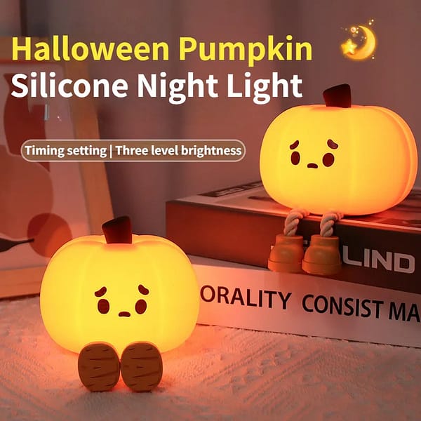 pumpkin night light